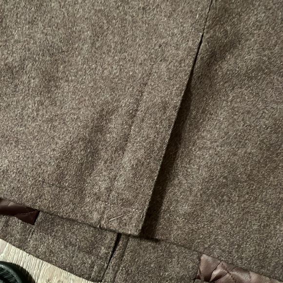 Michael Kors Men's Wool-blend Coat (4X Brown) - Picture 10 of 10